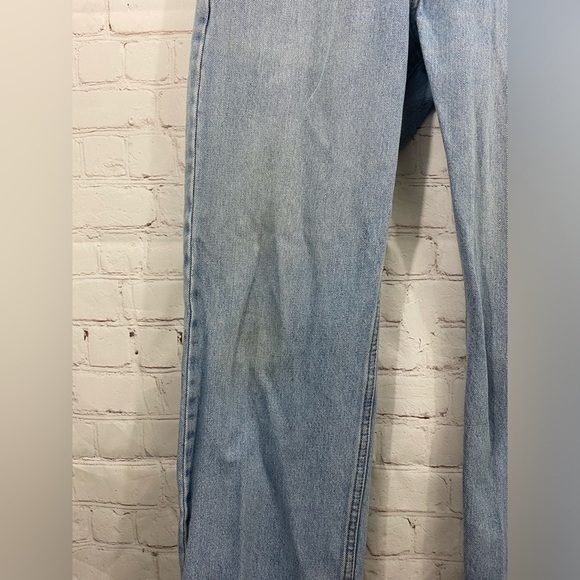 Levis Signature Mens 34 x 30 Regular Light Wash 5 Pocket Jeans - Picture 4 of 6